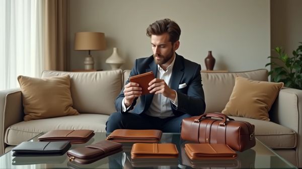 Choisir des sacs et portefeuilles adaptés au style masculin